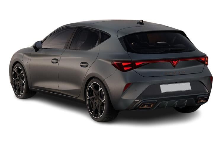 cupra leon hatchback 1.5 ehybrid 204 v2 5dr dsg [18" alloy] back view
